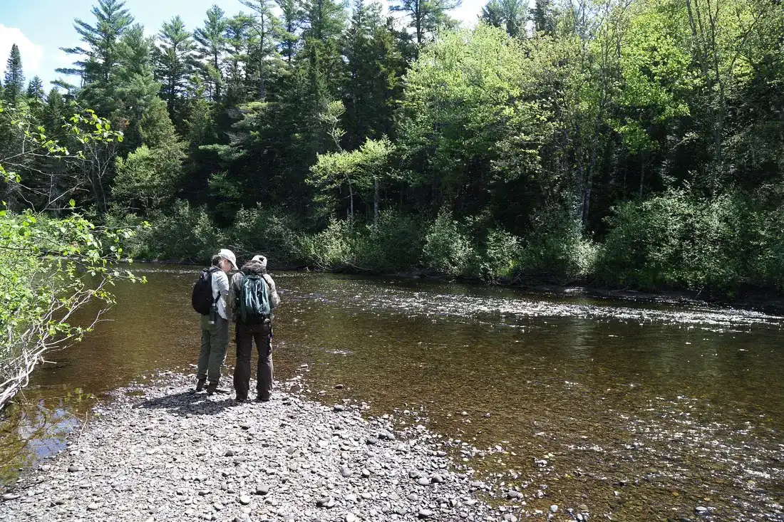 NCC bartholomew river with staff mike dembeck